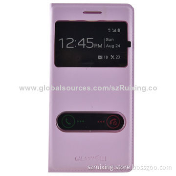 View Flip Cover/Flip Case for Samsung Galaxy S3/I9300